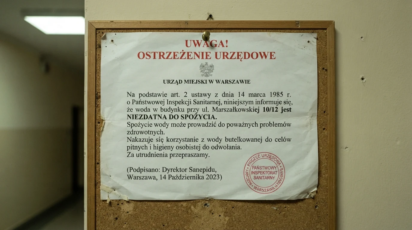 Fragment komunikatu Ministerstwa Finansów ostrzegającego przed nielegalnym hazardem online
